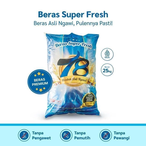 Beras 78 Toko PD Maulana 060624 NB - 9000 KG